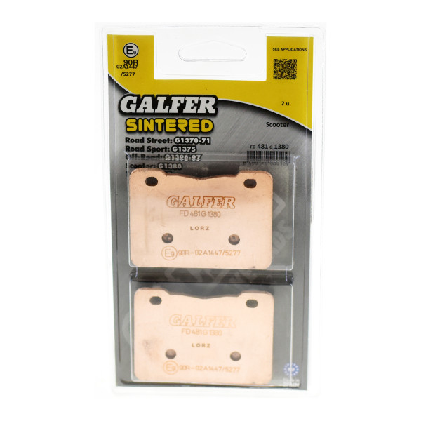 GALFER Brake pad fd481